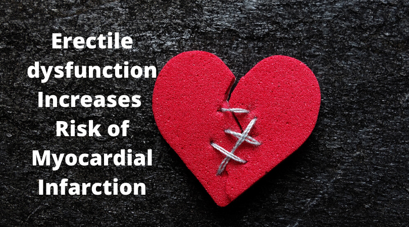 Erectile dysfunction Increases Risk of Myocardial Infarction