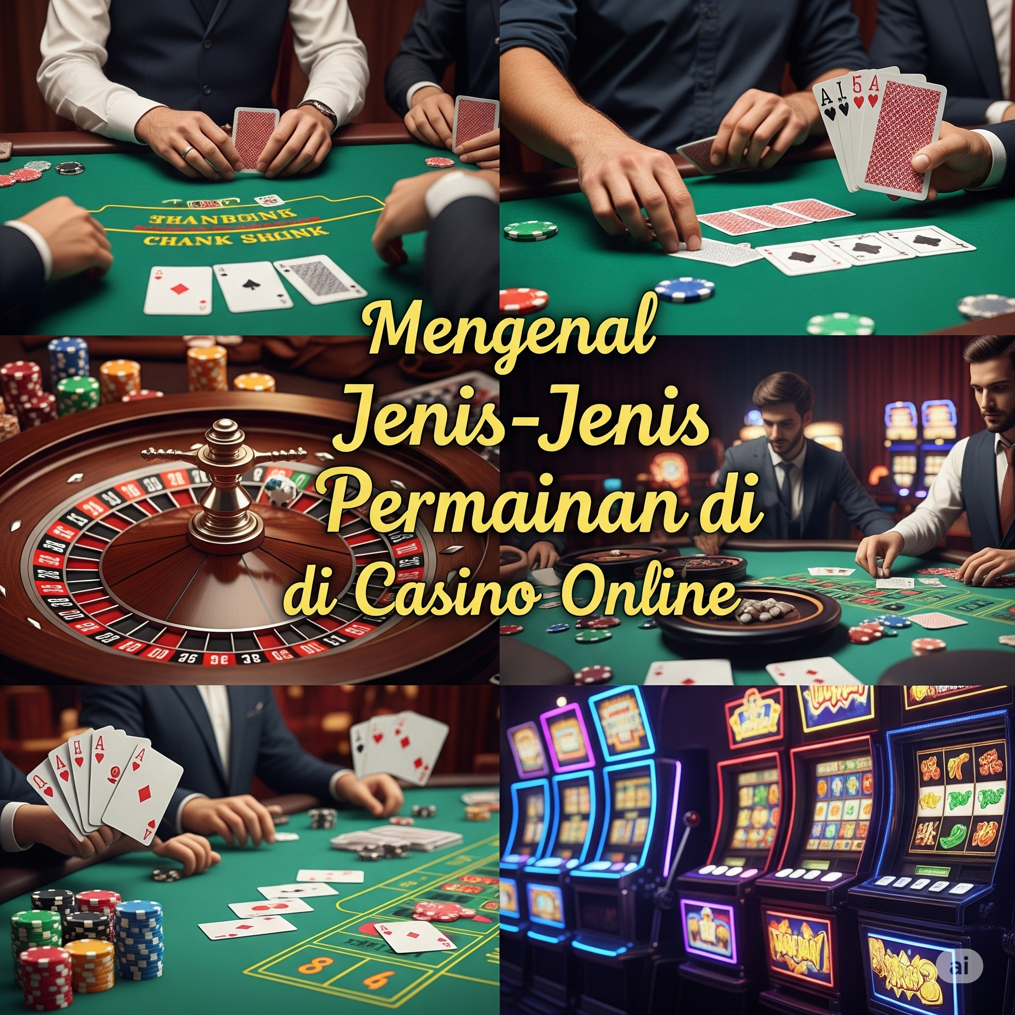 Mengenal Jenis-Jenis Permainan di Casino Online