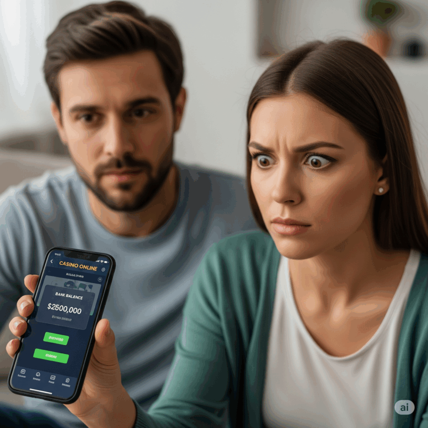 Istri Marah Saat Tahu Suaminya Main Casino Online, Tapi Langsung Senyum Lihat Saldo!